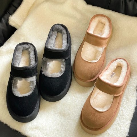 Tazz➕玛丽珍=❓UGG 新款玛丽珍🎀有点抽象又有点好看！售价$110起！