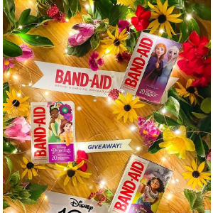 🥬白菜价🥬：Band-Aid 迪士尼卡通图案创可贴 每盒20个