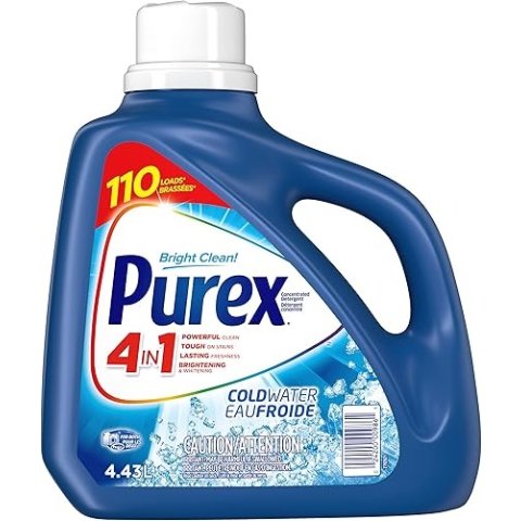 Purex 冷水洗衣液 4.43 Liters, 110 Loads