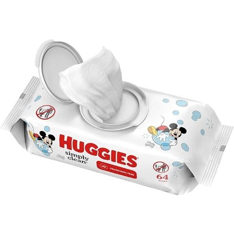 🥬白菜价🥬：Huggies 婴儿湿巾 无香型，1包 64片