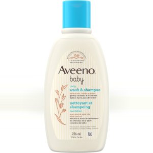 💥史低价💥：Aveeno 婴儿沐浴露和洗发水天然燕麦提取物 236ml