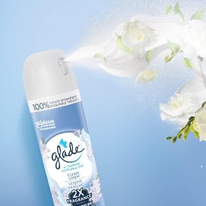 💥史低价💥：Glade 100%天然花香 空气清新喷雾 加倍清新