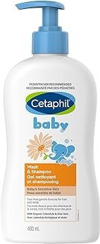 Cetaphil 金盏花2合1宝宝洗发沐浴露 400ml 