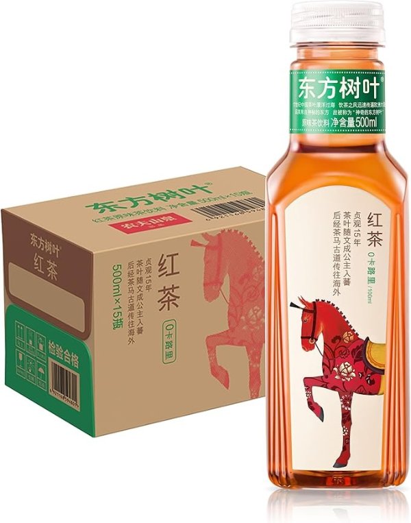 东方树叶 红茶 500ml*15瓶