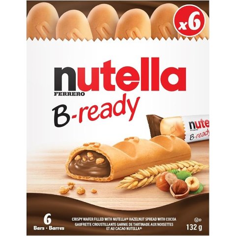 NUTELLA  巧克力榛子浆 松脆威化饼 每一口都是享受！