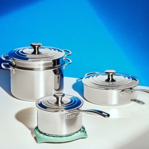 Le Creuset 闪促✨$129不锈钢煎锅 经典砂糖杯套$49