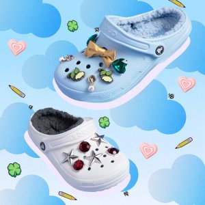 Crocs 部分史低 | 增高云彩$26、白鹿同款卷卷泰迪鞋$28