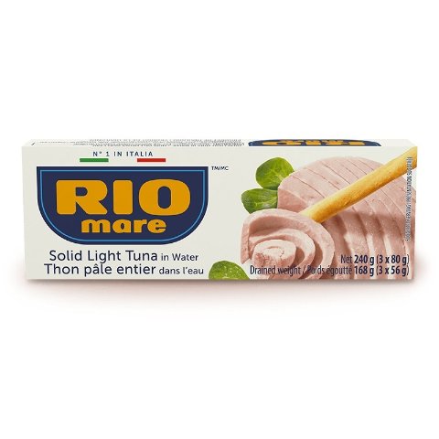 Rio Mare  罐装水浸吞拿鱼x3 减脂期间必备