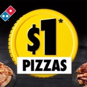 Domino's 达美乐$1披萨强势回归 一日三餐安排起来