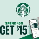 Starbucks 星巴克$15礼卡免费领! 早8人又快乐了