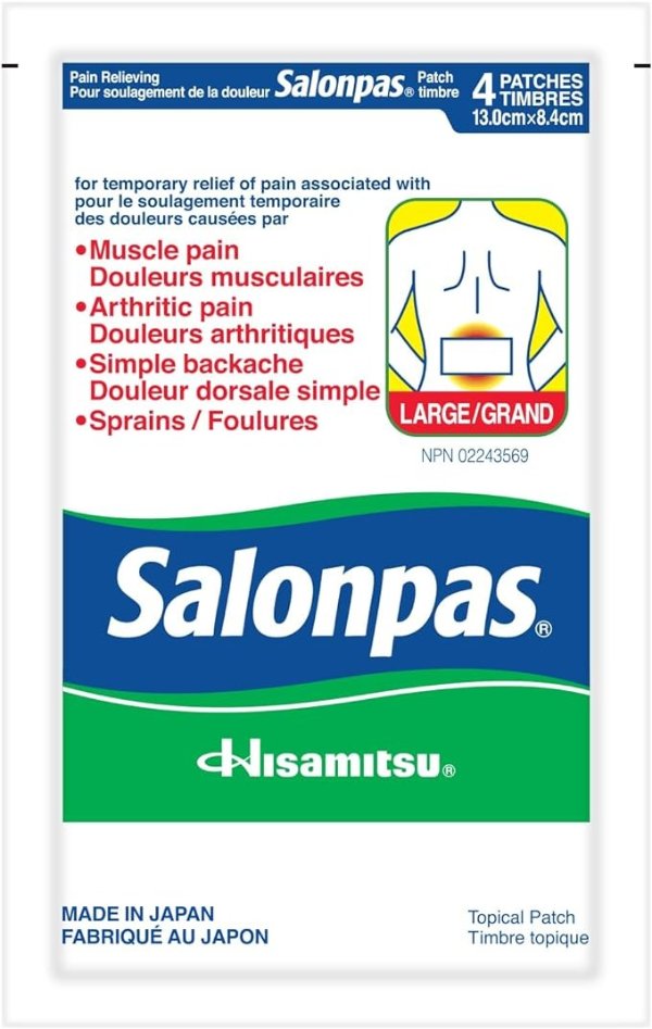 Salonpas 膏药贴 4大片装