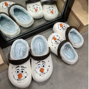 闪购：Crocs 精选限时特惠⤵️封面冰雪奇缘联名款洞洞鞋$29收！