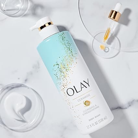 个别补货！香香白白+肌肤抗老💥史低价💥：Olay 神级清洁强化沐浴露$9(S家$16) 牛奶肌全身水光