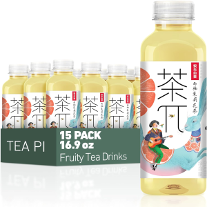 Tea PI 茶π西柚茉莉花茶500ml*15瓶 解锁多种神仙喝法~