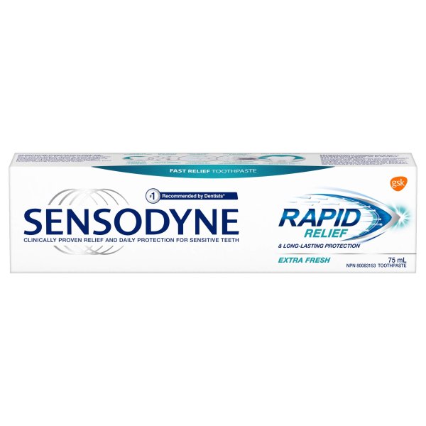 Sensodyne Rapid Relief 速效抗敏感牙膏 75mL