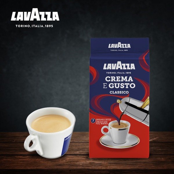 Lavazza 经典奶香研磨咖啡250g 浓郁奶油口感