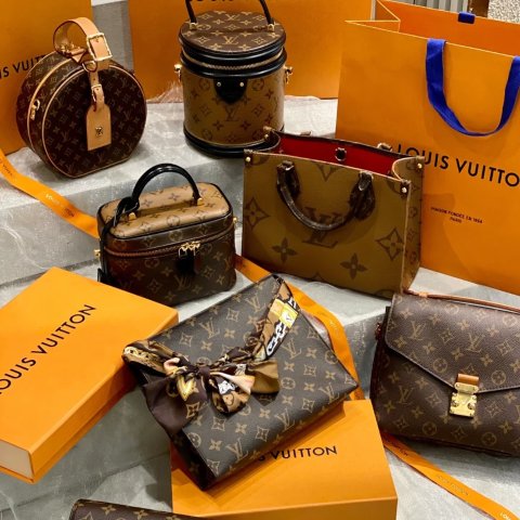 定价优势+9折上新：24S Louis Vuitton 经典款打折！字母项链$544 托特包$2242