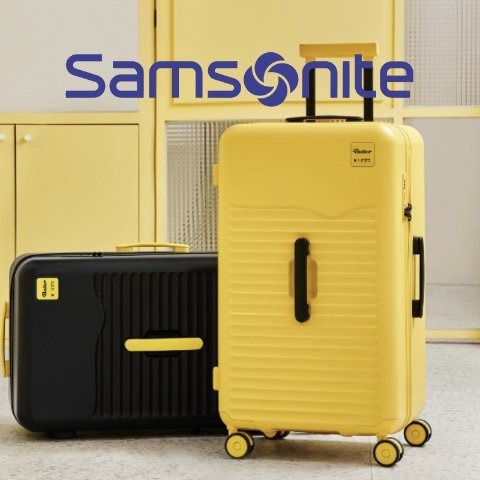 低至6折👉迪士尼系列已补货Samsonite新秀丽折扣区捡漏❗️超经典美旅🔥香芋紫行李箱$109