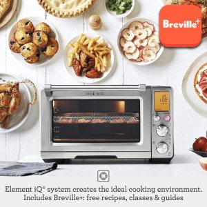 💥史低价💥：Breville BOV900BSS 智能对流电烤箱 可慢煮+空炸