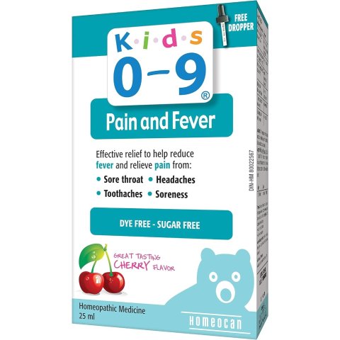 🥬白菜价🥬：Kids 0-9 Pain & Fever 25ml口服液 缓解儿童发热、头痛和轻微疼痛