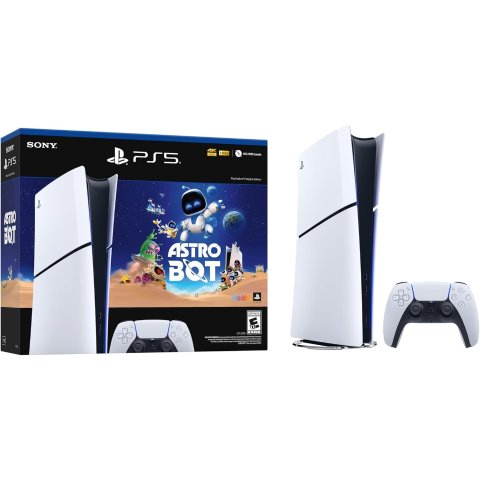 PlayStation 5 年度游戏ASTRO BOT 捆绑套装 无光驱版