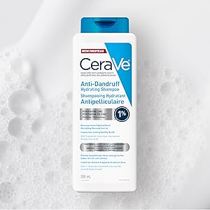 CeraVe 保湿去屑止痒洗发水355ml 无硫酸盐清洁 男女通用