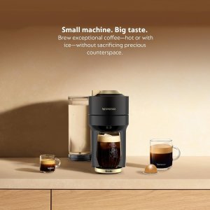 💥史低价💥：Nespresso Vertuo Pop+ Breville 黑金配色胶囊咖啡机