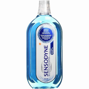 Sensodyne 预防蛀牙 清凉薄荷漱口水984ml 超大全家省！