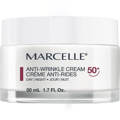 Marcelle 抗皱霜50+ 50ml  减少细纹和皱纹 全天可用