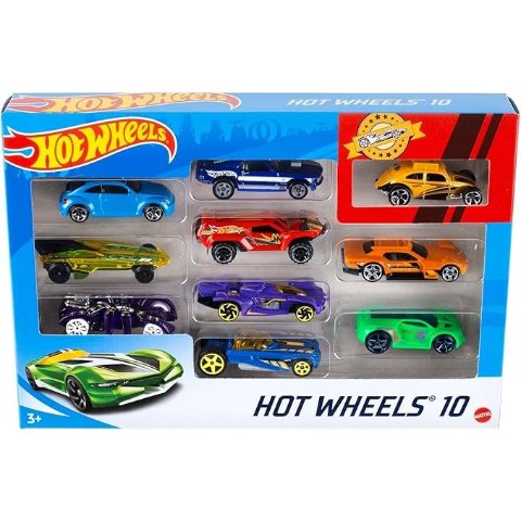 🌸Amazon春季大促：Hot Wheels 玩具汽车和卡车 10 件装