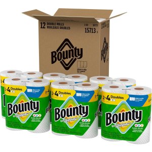 手慢无：Bounty 厨房纸12卷-24卷 超值超吸水 囤货必冲！