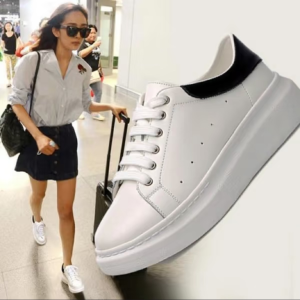 Alexander Mcqueen 锁死春夏 杨幂同款小白鞋$570(官网$860)
