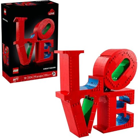 Lego 超大号LOVE摆件 