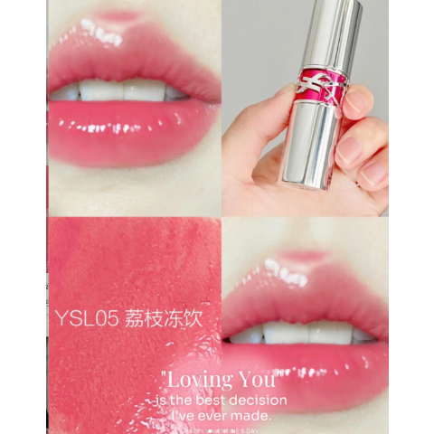YSL Loveshine #5荔枝冻饮