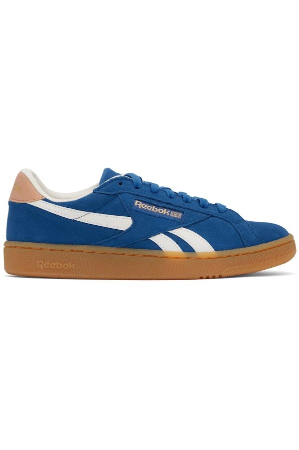 蓝色 Club C运动鞋