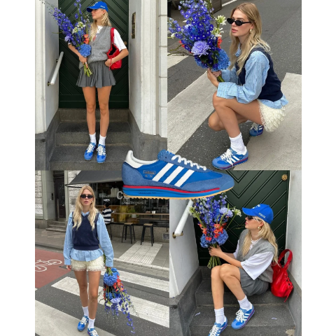 Adidas史低 王安宇同款SL 72 RS 大童款