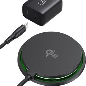 💥史低价💥：INIU  iPhone 磁性无线充电器 带冷却风扇 安全快速