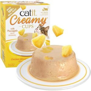 Catit 猫罐头奶油杯 菠萝鸡肉慕斯