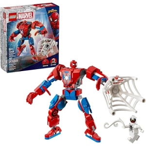 LEGO 漫威蜘蛛侠机甲对战毒液拼装玩具套装