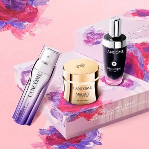 💥史低价💥：Lancome 限量版菁纯唇膏$26 防晒套装$54(值$92)