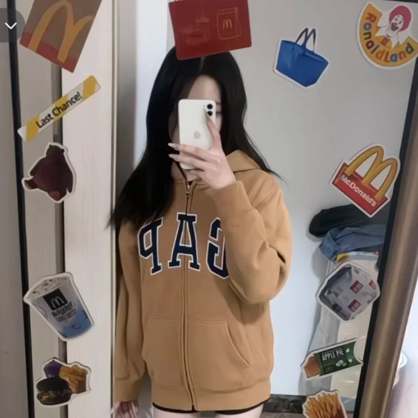 连帽卫衣外套