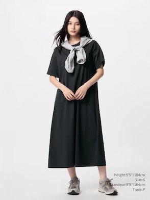  棉质 T 恤连衣裙（多色选）