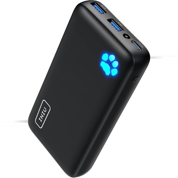 INIU 22.5W充电宝 20000mAh 3口供电 支持快充