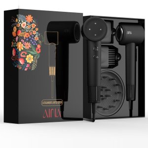 AINA 离子吹风机 3个磁吸吹风头 轻便小巧 噪音更低 适合旅行