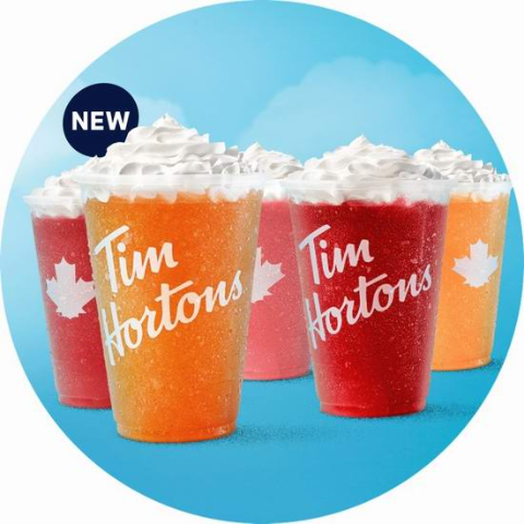 水果控别错过🍀还有周边饮杯戳我春季限定🌸Tim Hortons 多款清爽饮品上线 颜值+口味双鲨