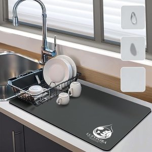 Lufyzora硅藻土超强吸水果蔬餐具沥水垫 多款选