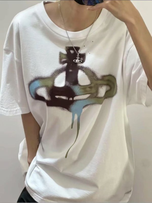 白色经典纯棉短袖