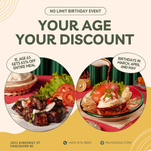 Mui ngo gai 生日当天整...