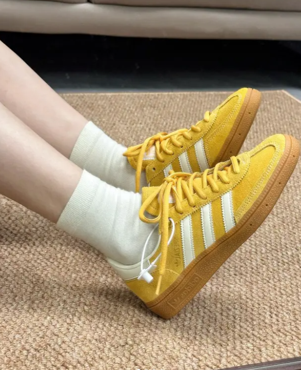 黄色Handball Spezial运动鞋