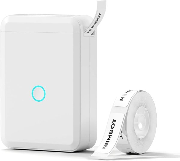 NIIMBOT D110 带胶带热敏标签打印机 兼容手机 无需墨水